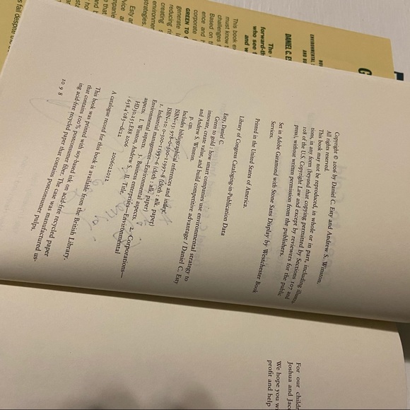 Green to Gold Daniel Esty Andrew Winston - Picture 4 of 7